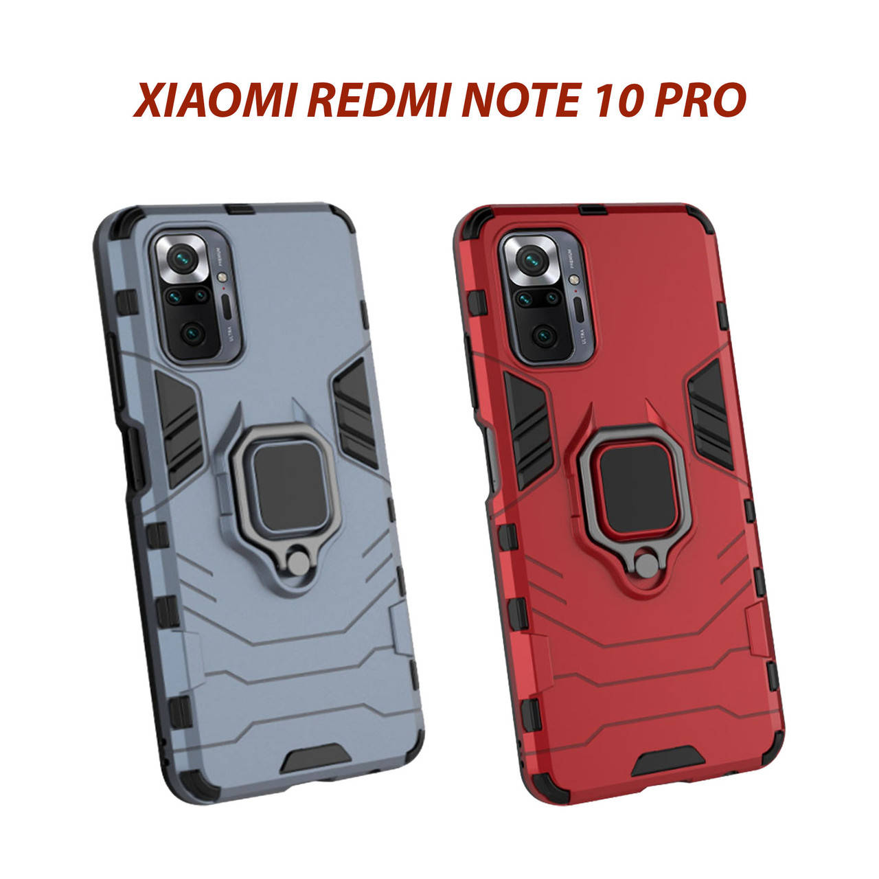 Противоударный чехол Transformer Ring для Xiaomi Redmi Note 10 Pro под магнитный держатель
Противоударный чехол Transformer Ring для Xiaomi Redmi Note 10 Pro под магнитный держатель