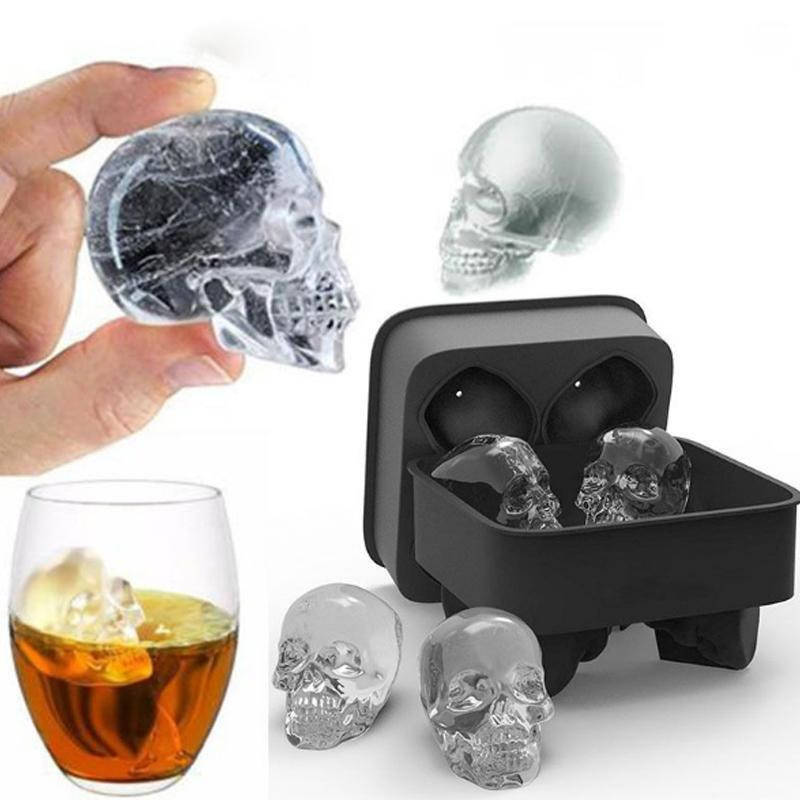 Форма для льда силиконовая прикольная с крышкой 3D ICE Cube Tray Череп для напитков на 4 ёмкости ANS
Форма для льда силиконовая прикольная с крышкой 3D ICE Cube Tray Череп для напитков на 4 ёмкости ANS