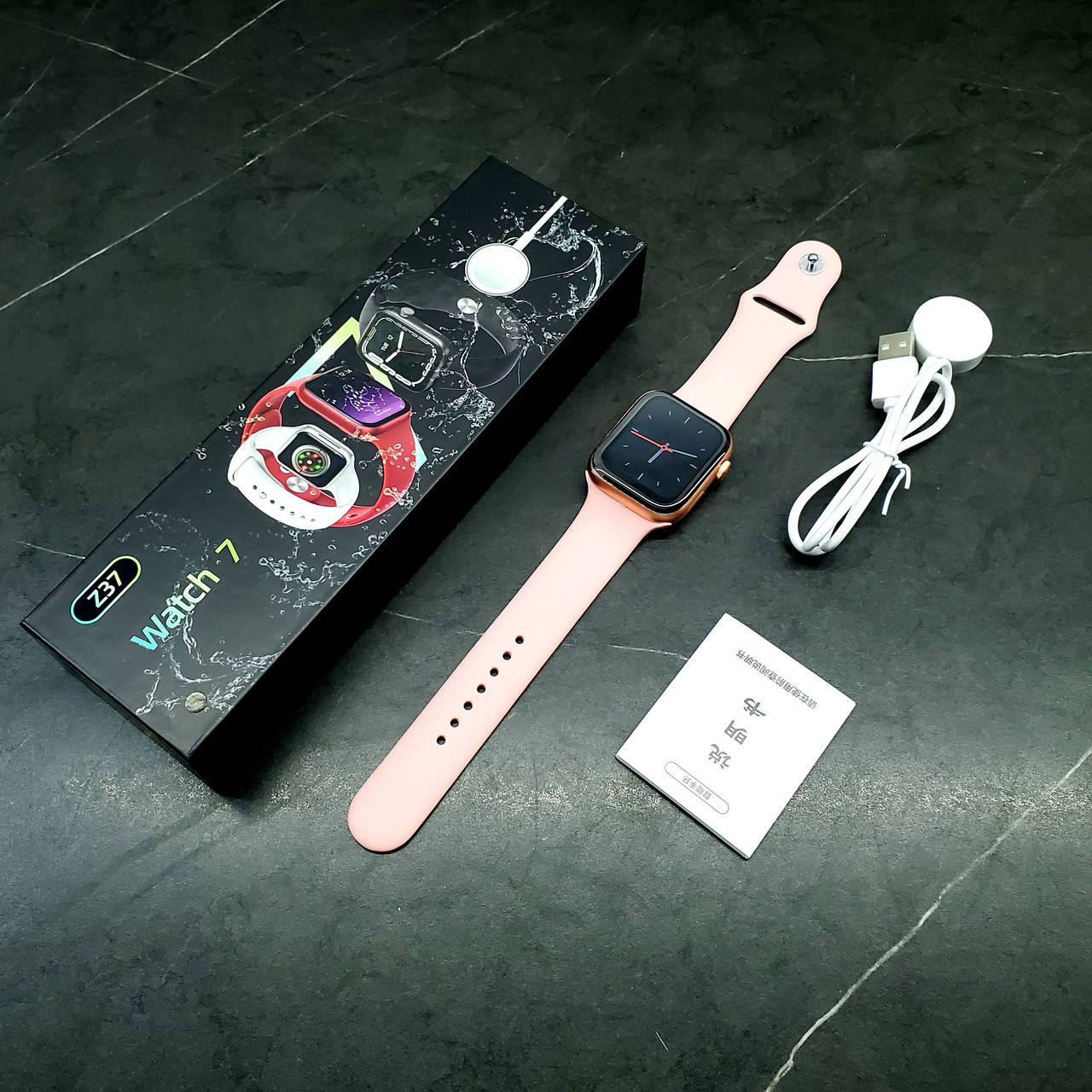 Умные смарт часы Smart Watch Series 7 Z37, 44 mm Aluminium, голосовой вызов Розовый(Pink)
Умные смарт часы Smart Watch Series 7 Z37, 44 mm Aluminium, голосовой вызов Розовый(Pink)