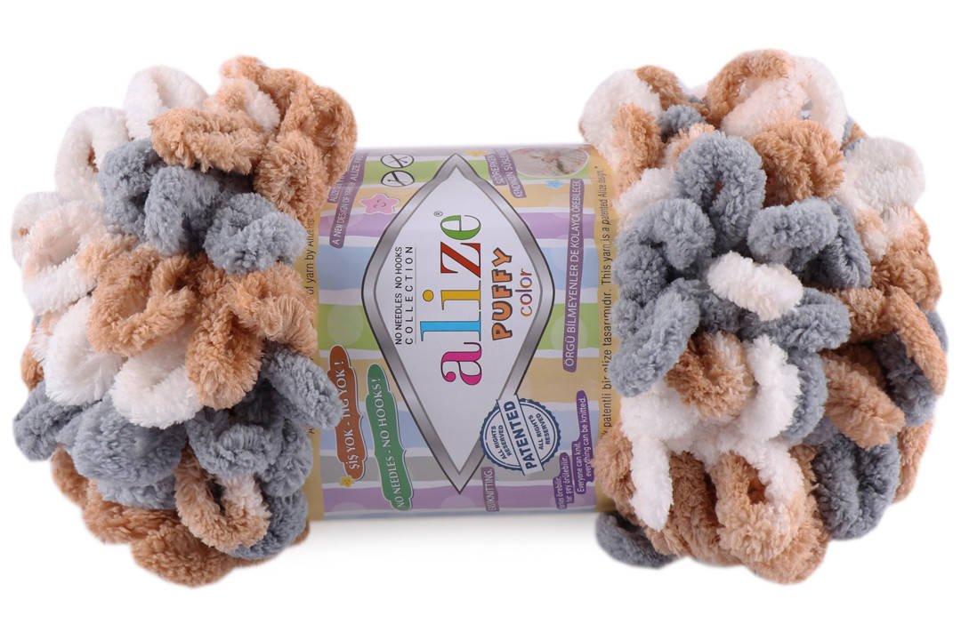 Alize Puffy Color, №6395, Секционное крашение
Alize Puffy Color, №6395, Секционное крашение