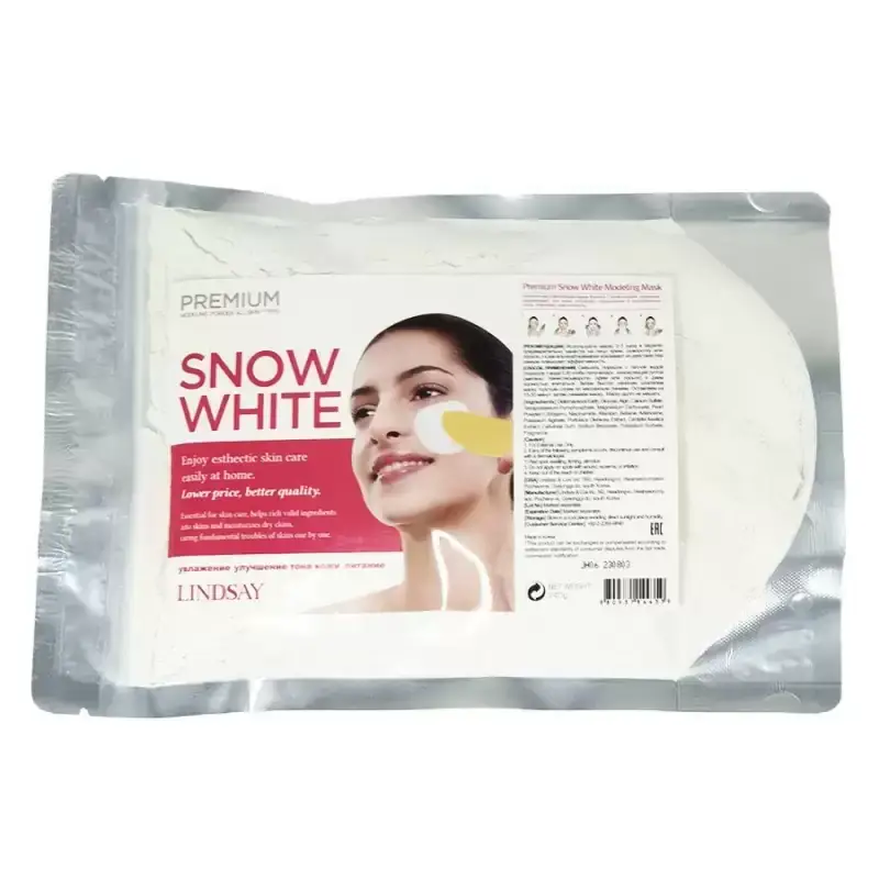 Маска для лица альгинатная отбеливающая Snow White Premium Modeling Mask Lindsay, 240 g
Маска для лица альгинатная отбеливающая Snow White Premium Modeling Mask Lindsay, 240 g