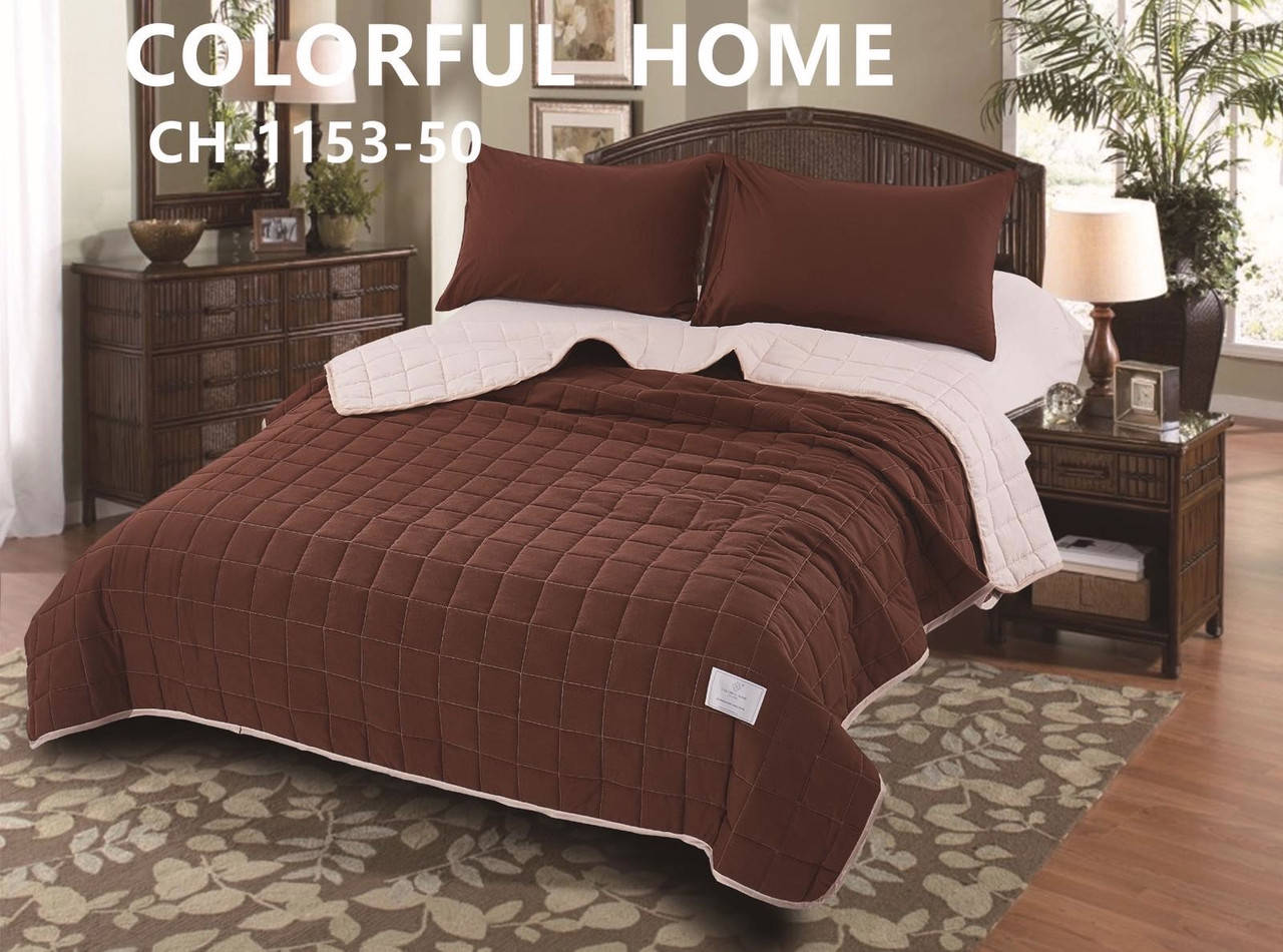 Покрывало ColorfulHome (200x230см, 2 наволочки 50х70 см)|Покрывало с наволочками|Покрывало на кровать, Разные цвета
Покрывало ColorfulHome (200x230см, 2 наволочки 50х70 см)|Покрывало с наволочками|Покрывало на кровать, Разные цвета