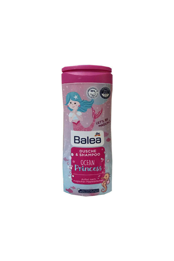 Balea Dusche & Shampoo Ocean Princess детский гель для душа и шампунь Принцесса океана 300 мл
Balea Dusche & Shampoo Ocean Princess детский гель для душа и шампунь Принцесса океана 300 мл