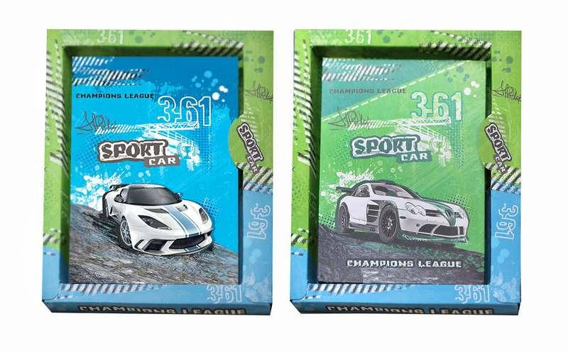 Блокнот дитячий А6 Kidis Sport Car в лінію 56арк, з глітером, в коробці
Блокнот дитячий А6 Kidis Sport Car в лінію 56арк, з глітером, в коробці