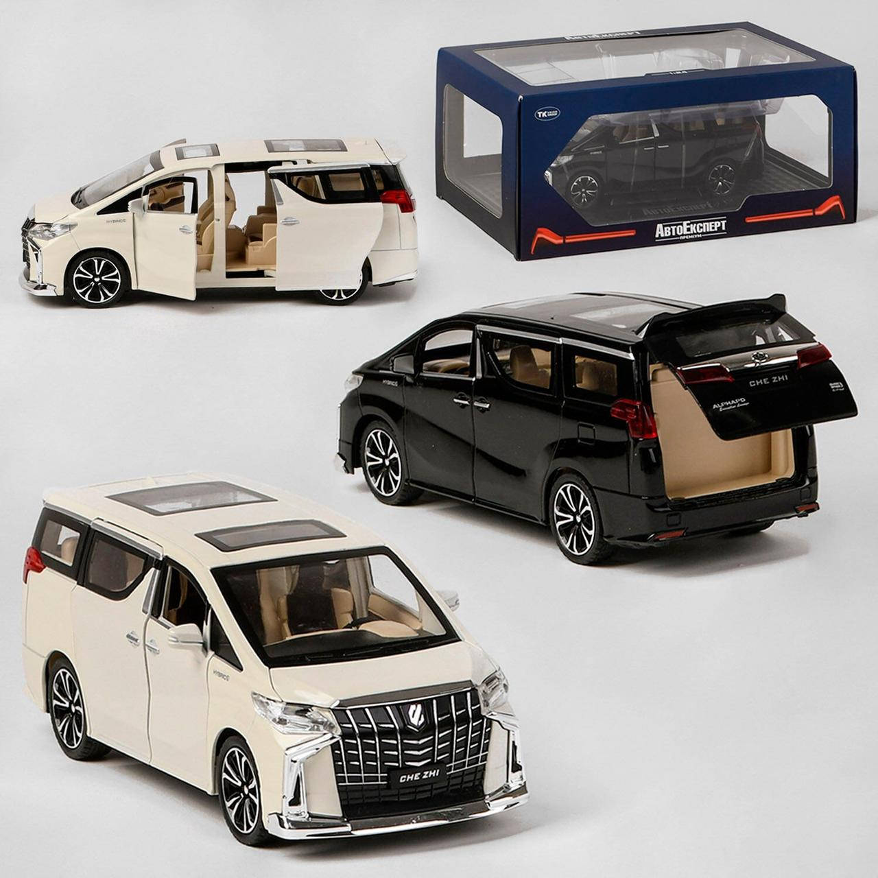 Минивэн Тойота Альфард машинка (Toyota Alphard) 1:24 металлическая открываются двери свет звук 2 цвета, Черный
Минивэн Тойота Альфард машинка (Toyota Alphard) 1:24 металлическая открываются двери свет звук 2 цвета, Черный