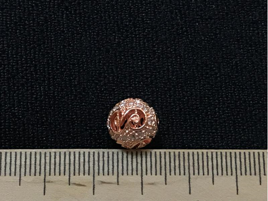 Бусина 10.6мм с фианитами (гипоаллергенный сплав)
Бусина 10.6мм с фианитами (гипоаллергенный сплав)