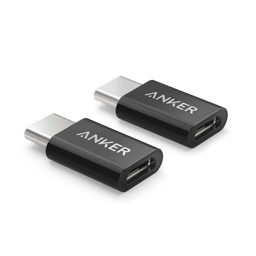 Адаптер Anker USB-C (папа) - Micro USB (мама) (Комплект 2 в 1) позволяет передавать данные с Micro USB на USB, Черный
Адаптер Anker USB-C (папа) - Micro USB (мама) (Комплект 2 в 1) позволяет передавать данные с Micro USB на USB, Черный