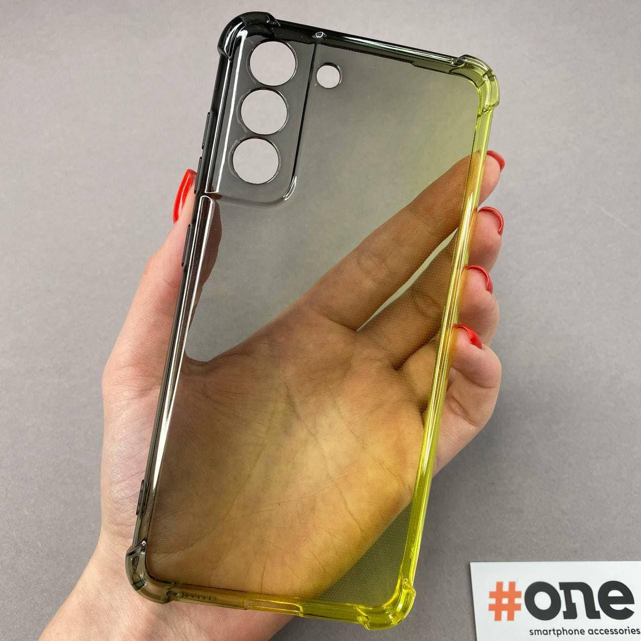 Чехол для Samsung Galaxy S21 FE с бронь углами градиент чехол на телефон самсунг с21 фе черный желтый
Чехол для Samsung Galaxy S21 FE с бронь углами градиент чехол на телефон самсунг с21 фе черный желтый