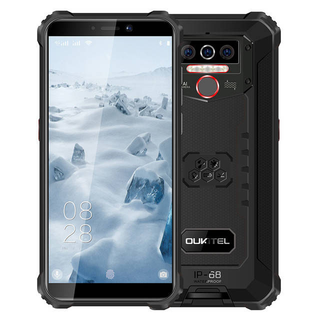 Смартфон OUKITEL WP5 Pro 4/64 Гб black аккумулятор 8000 mAh мощный защищенный мобильный телефон, Черный
Смартфон OUKITEL WP5 Pro 4/64 Гб black аккумулятор 8000 mAh мощный защищенный мобильный телефон, Черный
