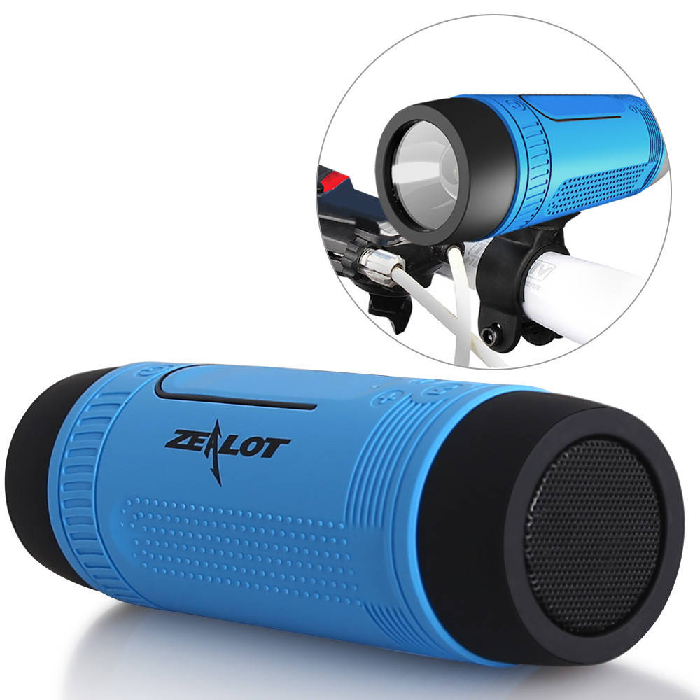 Вело MP3-плеер ТМ "ZEALOT" S1 "3-в-1" (Bluetooth/громкая связь, диод CREE Q5, повербанк 3500 мАч)
Вело MP3-плеер ТМ "ZEALOT" S1 "3-в-1" (Bluetooth/громкая связь, диод CREE Q5, повербанк 3500 мАч)