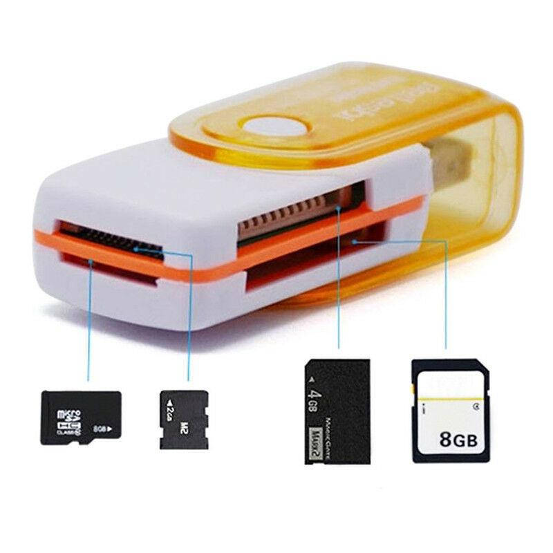 Кардридер картридер USB MS M2 MMC Duo Mini SD, Разные цвета 
Кардридер картридер USB MS M2 MMC Duo Mini SD, Разные цвета