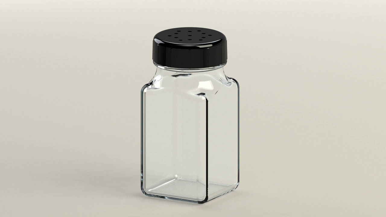 Стеклянная емкость для специй 70 мл с черной пластиковой крышкой Quadra Everglass, Черный
Стеклянная емкость для специй 70 мл с черной пластиковой крышкой Quadra Everglass, Черный