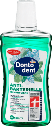 Dontodent Antibakterielle Mundhygiene Mundspülung антибактериальный ополаскиватель для полости рта 500 мл
Dontodent Antibakterielle Mundhygiene Mundspülung антибактериальный ополаскиватель для полости рта 500 мл