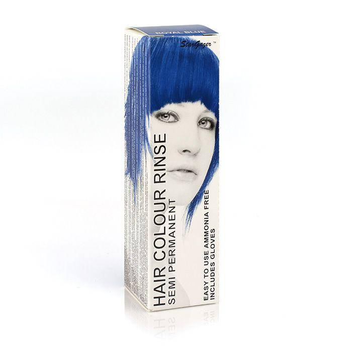 Фарба для волосся - Королівська синя Stargazer Semi-permanent hair colour - Royal Blue
Фарба для волосся - Королівська синя Stargazer Semi-permanent hair colour - Royal Blue