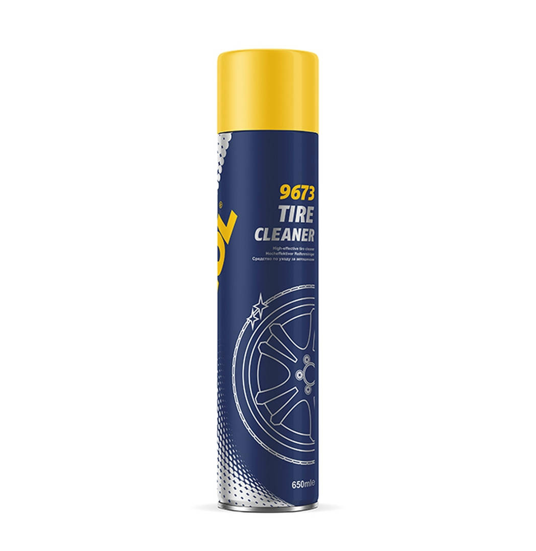 MANNOL TIRE CLEANER 650ML - ПРЕПАРАТ (СПРЕЙ) ДЛЯ ОЧИСТКИ И ОБСЛУЖИВАНИЯ ШИН (9673) (12)/MN9673
MANNOL TIRE CLEANER 650ML - ПРЕПАРАТ (СПРЕЙ) ДЛЯ ОЧИСТКИ И ОБСЛУЖИВАНИЯ ШИН (9673) (12)/MN9673