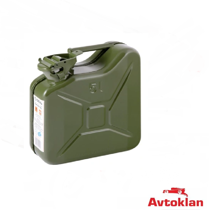 Металлическая канистра GELG 5л Белавто для бензина и дизельного топлива 0,8мм
Металлическая канистра GELG 5л Белавто для бензина и дизельного топлива 0,8мм