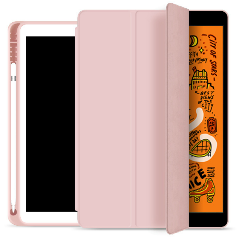 Чехол-книжка STR Trifold из искусственной кожи для iPad 10.2" (2019/2020/2021) с подставкой Розовый
Чехол-книжка STR Trifold из искусственной кожи для iPad 10.2" (2019/2020/2021) с подставкой Розовый