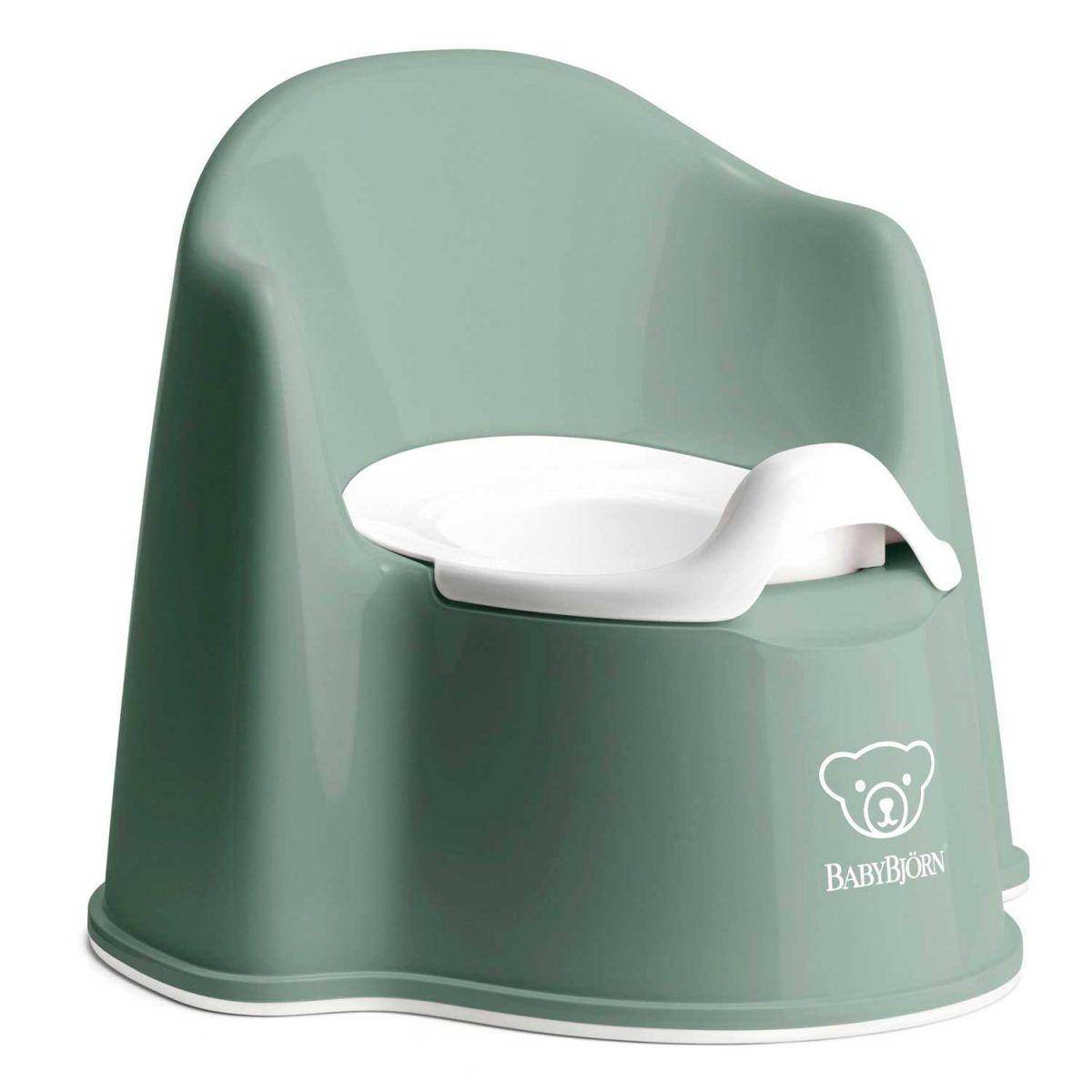 Горшок-кресло BabyBjorn Potty Chair Deep Green, Зелёный
Горшок-кресло BabyBjorn Potty Chair Deep Green, Зелёный