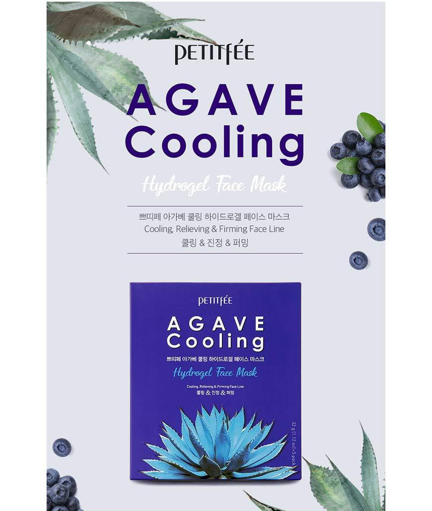 Охлаждающая гидрогелевая маска с экстрактом агавы Petitfee Agave Cooling Hydrogel Face Mask
Охлаждающая гидрогелевая маска с экстрактом агавы Petitfee Agave Cooling Hydrogel Face Mask