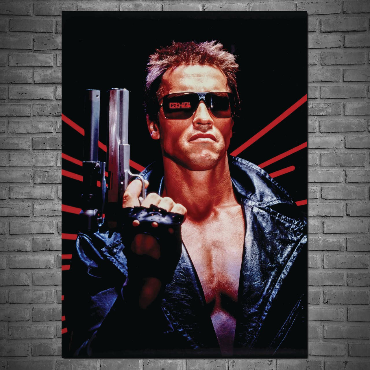 Плакат "Терминатор, Арнольд Шварценеггер, T-800, Terminator (1984)" (артикул 0363) 42, Полуглянец, 30
Плакат "Терминатор, Арнольд Шварценеггер, T-800, Terminator (1984)" (артикул 0363) 42, Полуглянец, 30