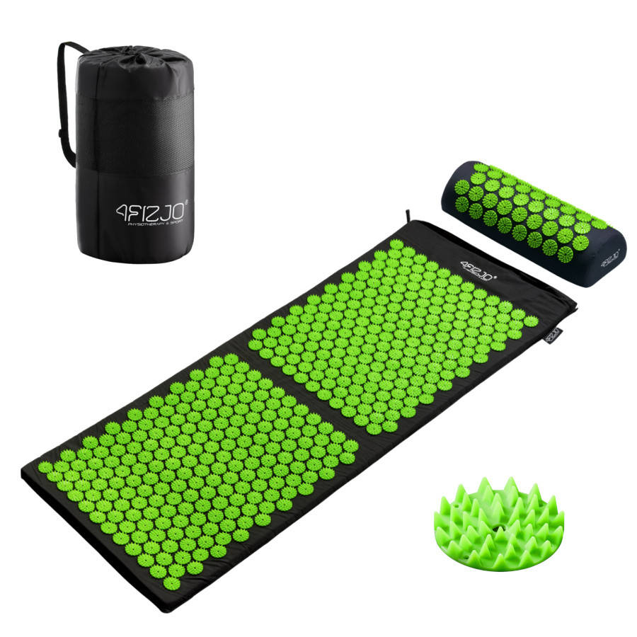 Коврик акупунктурный с валиком 4FIZJO Аппликатор Кузнецова 128 x 48 см 4FJ0048 Black/Green, Зелёный
Коврик акупунктурный с валиком 4FIZJO Аппликатор Кузнецова 128 x 48 см 4FJ0048 Black/Green, Зелёный