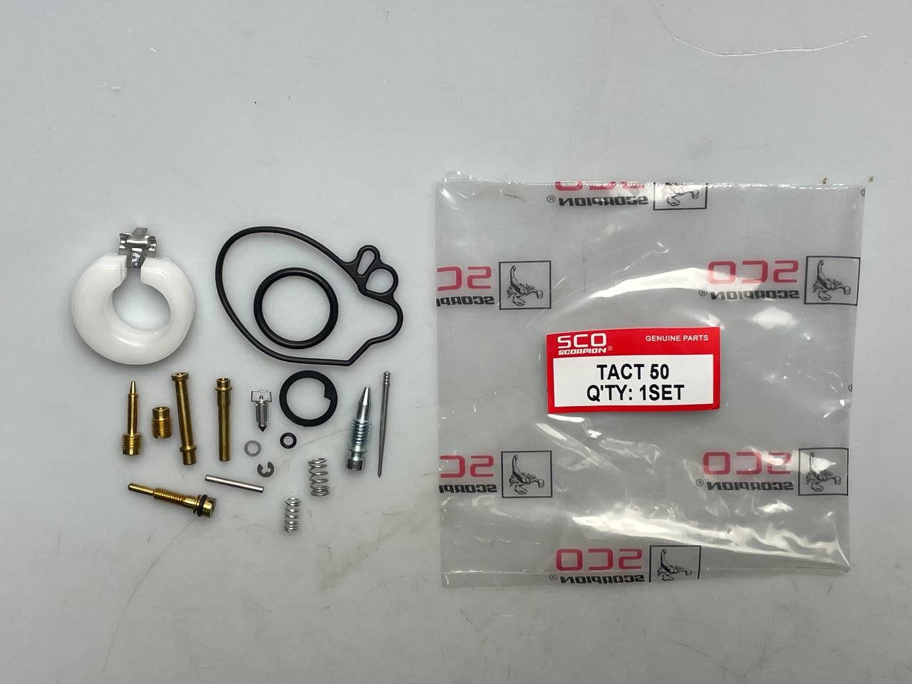 Ремкомплект карбюратора на скутер Honda Tact 16 SCO SCORPION(TAIWAN)
Ремкомплект карбюратора на скутер Honda Tact 16 SCO SCORPION(TAIWAN)