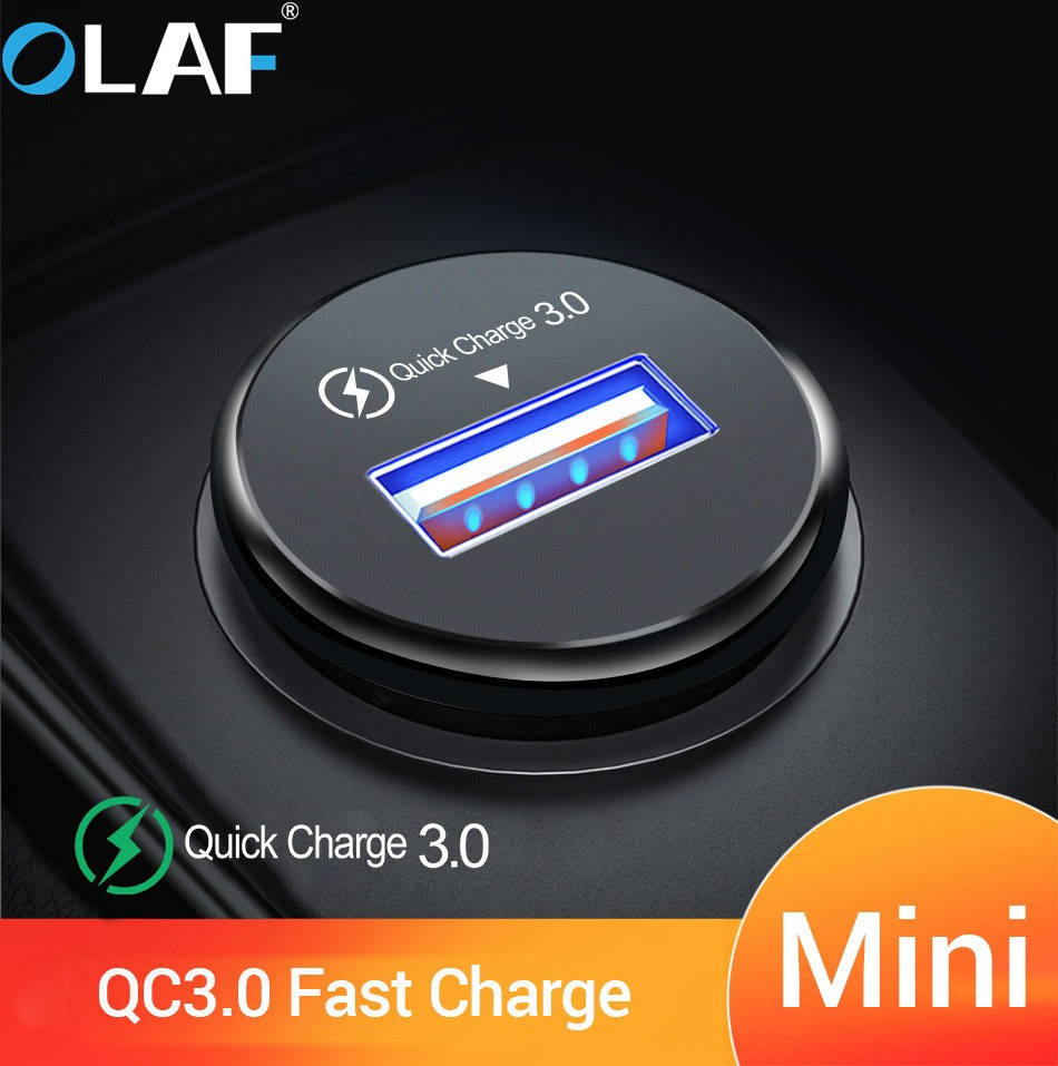 Автомобильное зарядное устройство Quick Charge 3.0 USB Mini 1 port Olaf GT5412 Черный
Автомобильное зарядное устройство Quick Charge 3.0 USB Mini 1 port Olaf GT5412 Черный