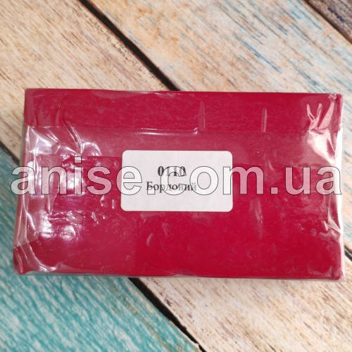 Полимерная глина Пластишка, №0110 бордовый, 250 г / Полімерна глина Пластішка, №0110 бордовий, 250 г
Полимерная глина Пластишка, №0110 бордовый, 250 г / Полімерна глина Пластішка, №0110 бордовий, 250 г