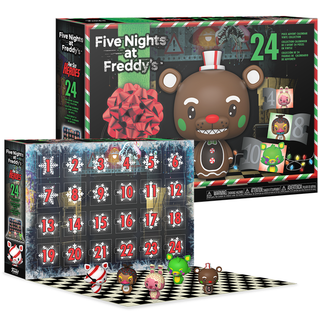 Фанко Адвент Календарь 5 ночей с Фредди Funko Pop! Advent Calendar Five Nights at Freddy's
Фанко Адвент Календарь 5 ночей с Фредди Funko Pop! Advent Calendar Five Nights at Freddy's