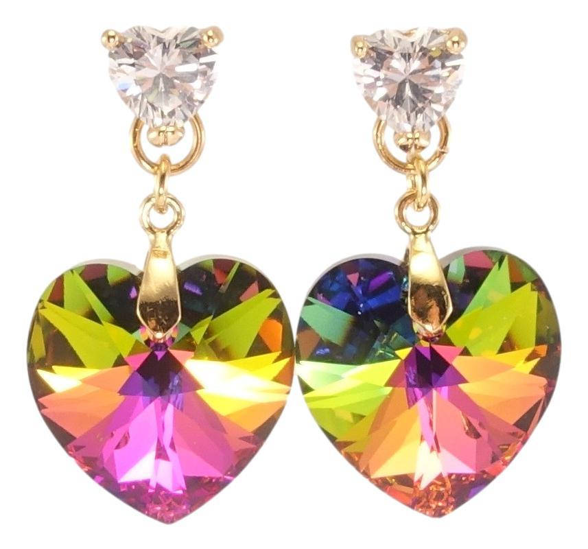 Серьги Xuping Позолота 18K с кр-ми Swarovski подвески на гвоздике "Кристальные сердечки Vitrail Medium"
Серьги Xuping Позолота 18K с кр-ми Swarovski подвески на гвоздике "Кристальные сердечки Vitrail Medium"