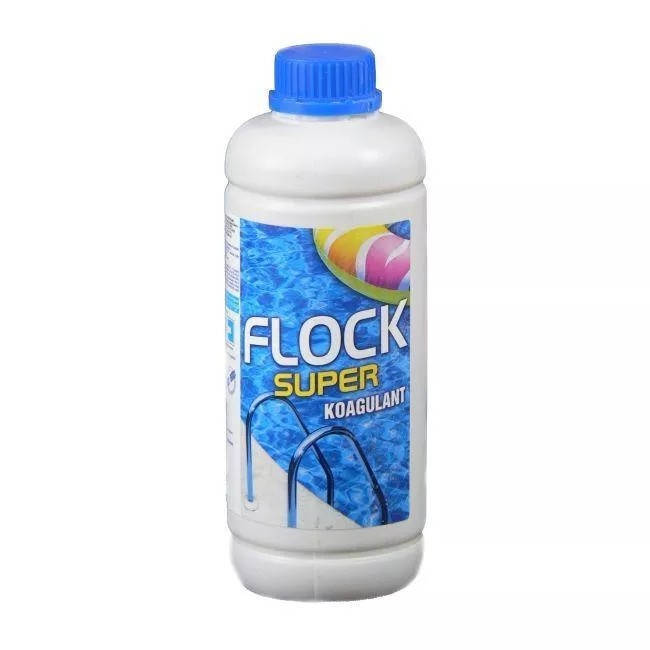 Средство для очистки воды в бассейне, средство от мутности бассейна Flock Super, 1 л - Gamix
Средство для очистки воды в бассейне, средство от мутности бассейна Flock Super, 1 л - Gamix