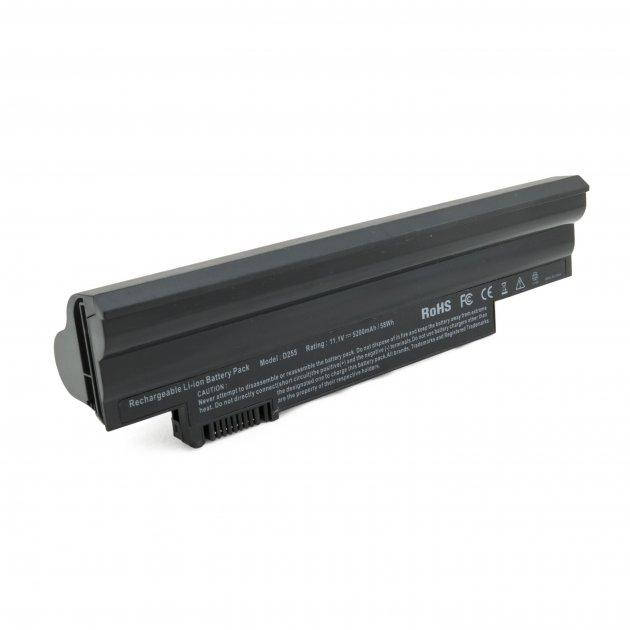 Батарея для ноутбука Acer Aspire One 522, D255, D260, E100, eMachines 355 (AL10B31) 11.1V 5200mAh чёрная, Черный
Батарея для ноутбука Acer Aspire One 522, D255, D260, E100, eMachines 355 (AL10B31) 11.1V 5200mAh чёрная, Черный