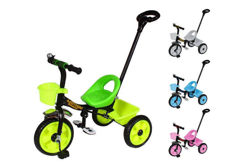 Велосипед трехколесный TILLY MOTION T-320 две корзинки, родительская ручка, Разные цвета
Велосипед трехколесный TILLY MOTION T-320 две корзинки, родительская ручка, Разные цвета