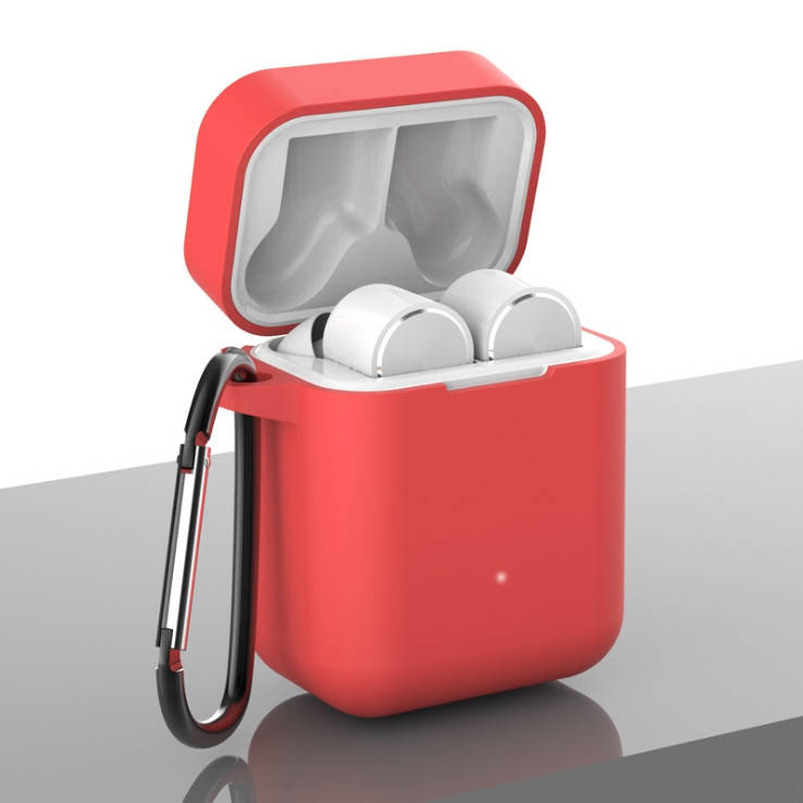 Силиконовый чехол для Xiaomi Mi Air True Wireless Earphones Lite | чехол + карабин | красный
Силиконовый чехол для Xiaomi Mi Air True Wireless Earphones Lite | чехол + карабин | красный