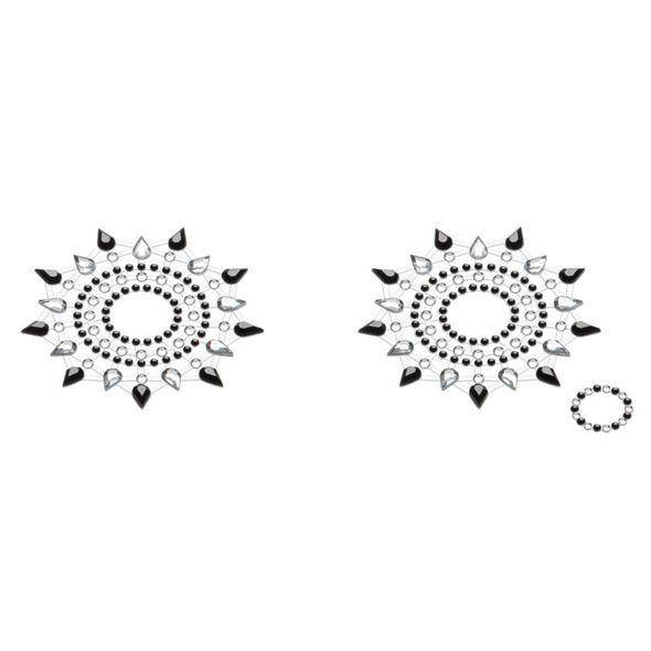 Пэстис из кристаллов Petits Joujoux Gloria set of 2 - Black/Silver, украшение на грудь
Пэстис из кристаллов Petits Joujoux Gloria set of 2 - Black/Silver, украшение на грудь