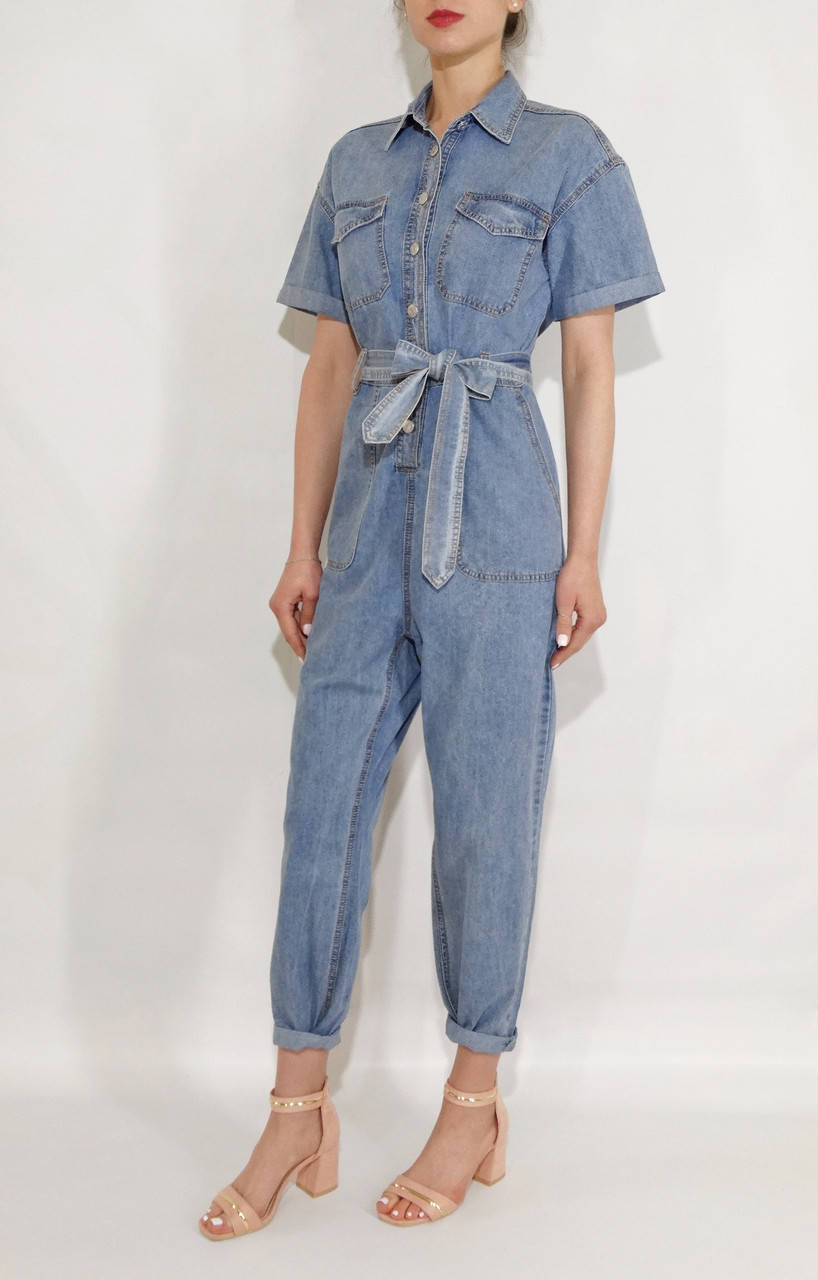 Джинсовый комбинезон, Голубой
Джинсовый комбинезон, Голубой