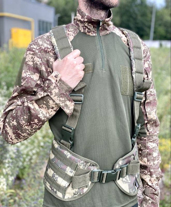 Военная РПС ременно-плечевая система с МОЛЛИ. РПС разгрузка жилет для военных солдат ЗСУ
Военная РПС ременно-плечевая система с МОЛЛИ. РПС разгрузка жилет для военных солдат ЗСУ