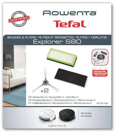 Набор фильтр HEPA + поролон + щетки для робота пылесоса Rowenta Explorer Serie 80 RR7747 RR774 (ZR177002)
Набор фильтр HEPA + поролон + щетки для робота пылесоса Rowenta Explorer Serie 80 RR7747 RR774 (ZR177002)