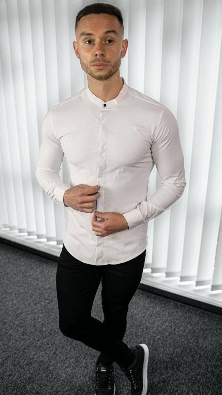 Мужская рубашка классическая белая M, Белый
Мужская рубашка классическая белая M, Белый