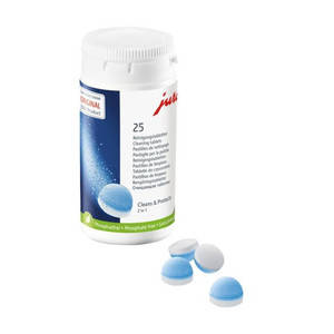 JURA таблетки для чищення кавових масел 25шт 
JURA таблетки для чищення кавових масел 25шт