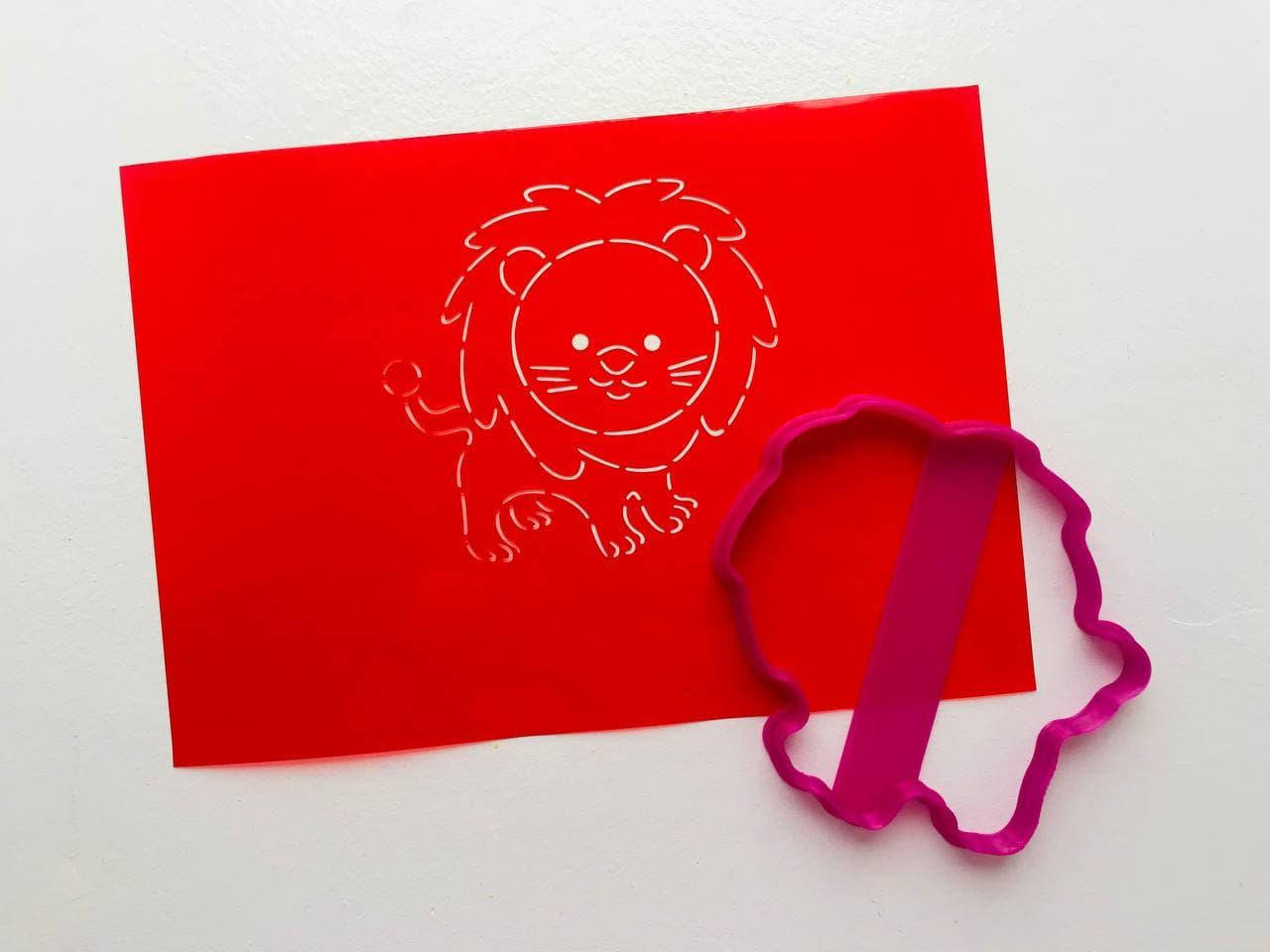 3D формочки-вырубки для пряников "Лев 4" 
3D формочки-вырубки для пряников "Лев 4"