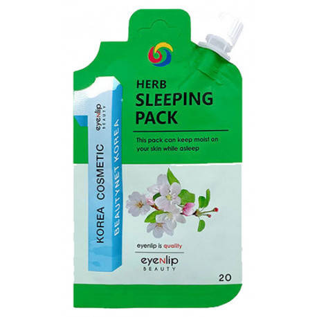 Ночная маска с растительными экстрактами в эконом упаковке Eyenlip Spout Herb Sleeping Pack
Ночная маска с растительными экстрактами в эконом упаковке Eyenlip Spout Herb Sleeping Pack
