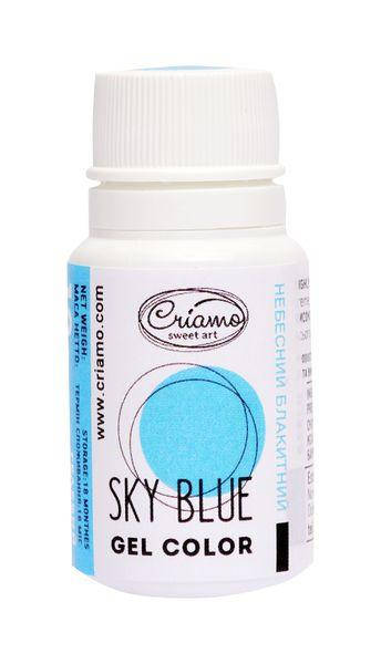 Гелевый краситель Criamo небесно голубой 10г 
Гелевый краситель Criamo небесно голубой 10г