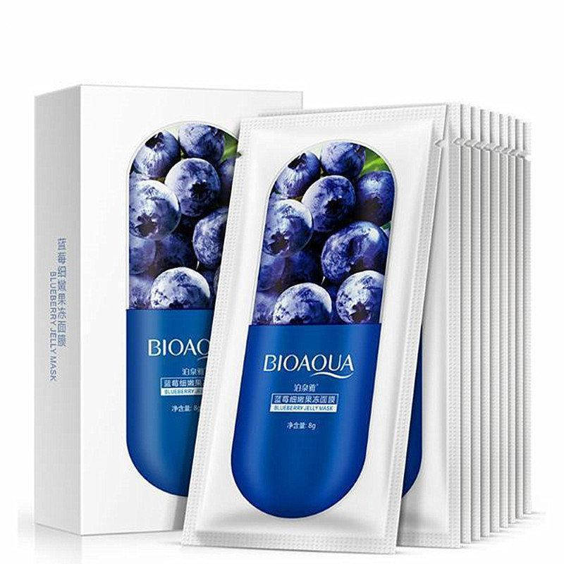 Маска для лица с черникой Bioaqua Blueberry Jelly Mask
Маска для лица с черникой Bioaqua Blueberry Jelly Mask
