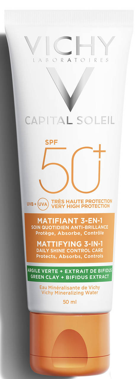 Солнцезащитный матирующий крем 3в1 Виши Солейл спф Vichy Capital Ideal Soleil Matifiant 3en1 SPF 50 50мл
Солнцезащитный матирующий крем 3в1 Виши Солейл спф Vichy Capital Ideal Soleil Matifiant 3en1 SPF 50 50мл