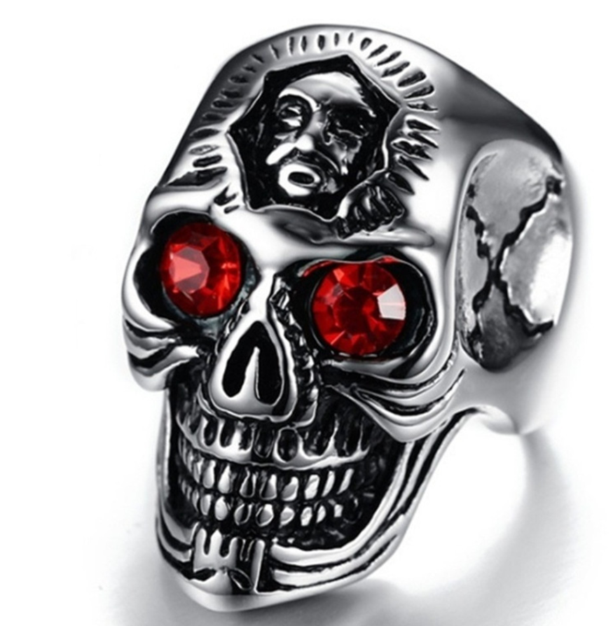 Кольцо "Готический Череп" Масонское (красные глаза), печатка, перстень 10 
Кольцо "Готический Череп" Масонское (красные глаза), печатка, перстень 10