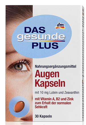 Витаминный комплекс Das Gesunde Plus Augen Kapseln 30 шт 
Витаминный комплекс Das Gesunde Plus Augen Kapseln 30 шт