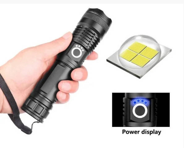 Фонарь ручной аккумуляторный Xanes 1287 XHP50 5000лм, Черный
Фонарь ручной аккумуляторный Xanes 1287 XHP50 5000лм, Черный