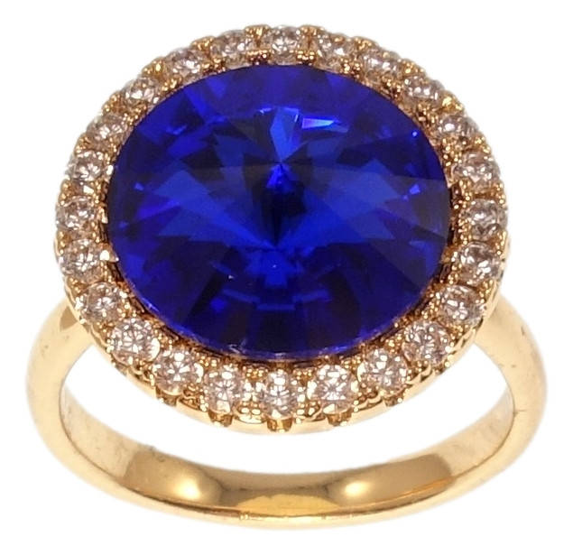 Кольцо Xuping Позолота 18K с кр-ми Swarovski "Кристалл Capri Blue обрамление циркония ø 16мм" р.17,18,18.5,19
Кольцо Xuping Позолота 18K с кр-ми Swarovski "Кристалл Capri Blue обрамление циркония ø 16мм" р.17,18,18.5,19
