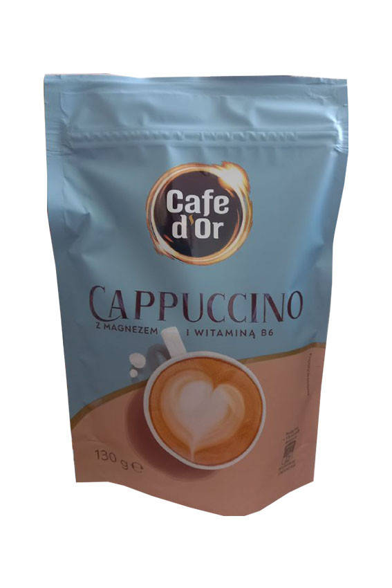 Капучино Cafe d'Or с магнием в и витамином В6 130 г
Капучино Cafe d'Or с магнием в и витамином В6 130 г